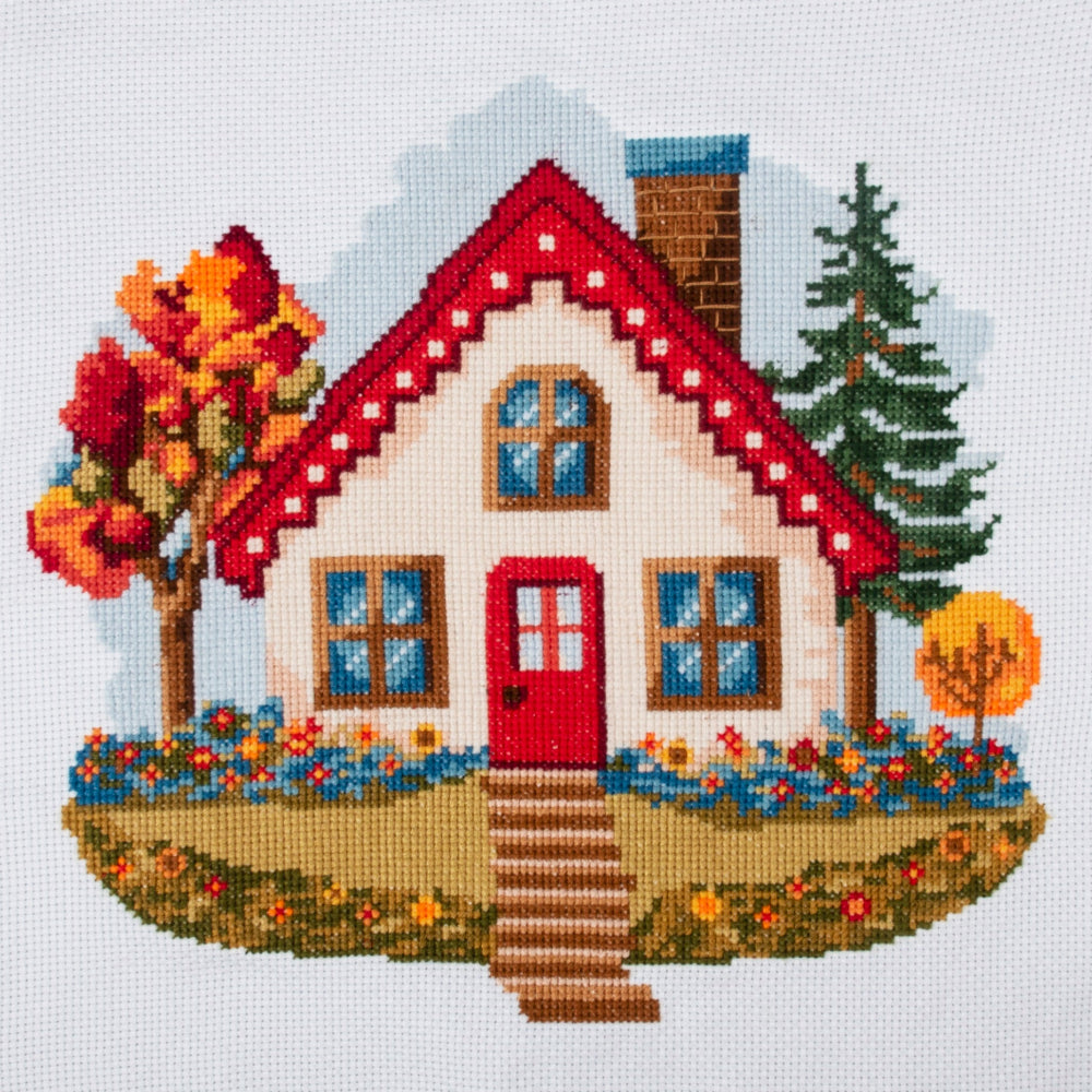 Trimits Counted Cross Stitch Kit Home