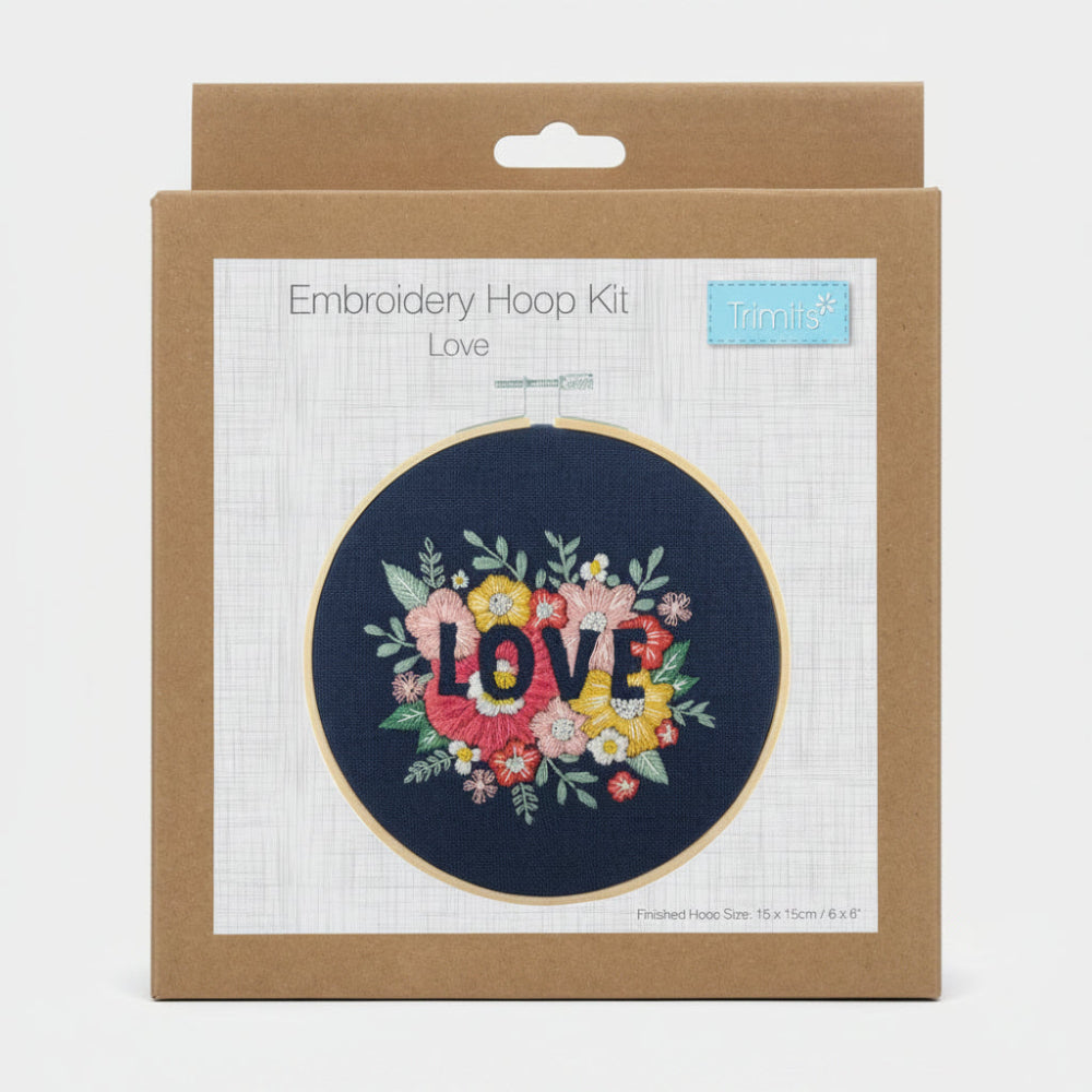 Trimits Embroidery Kit Love