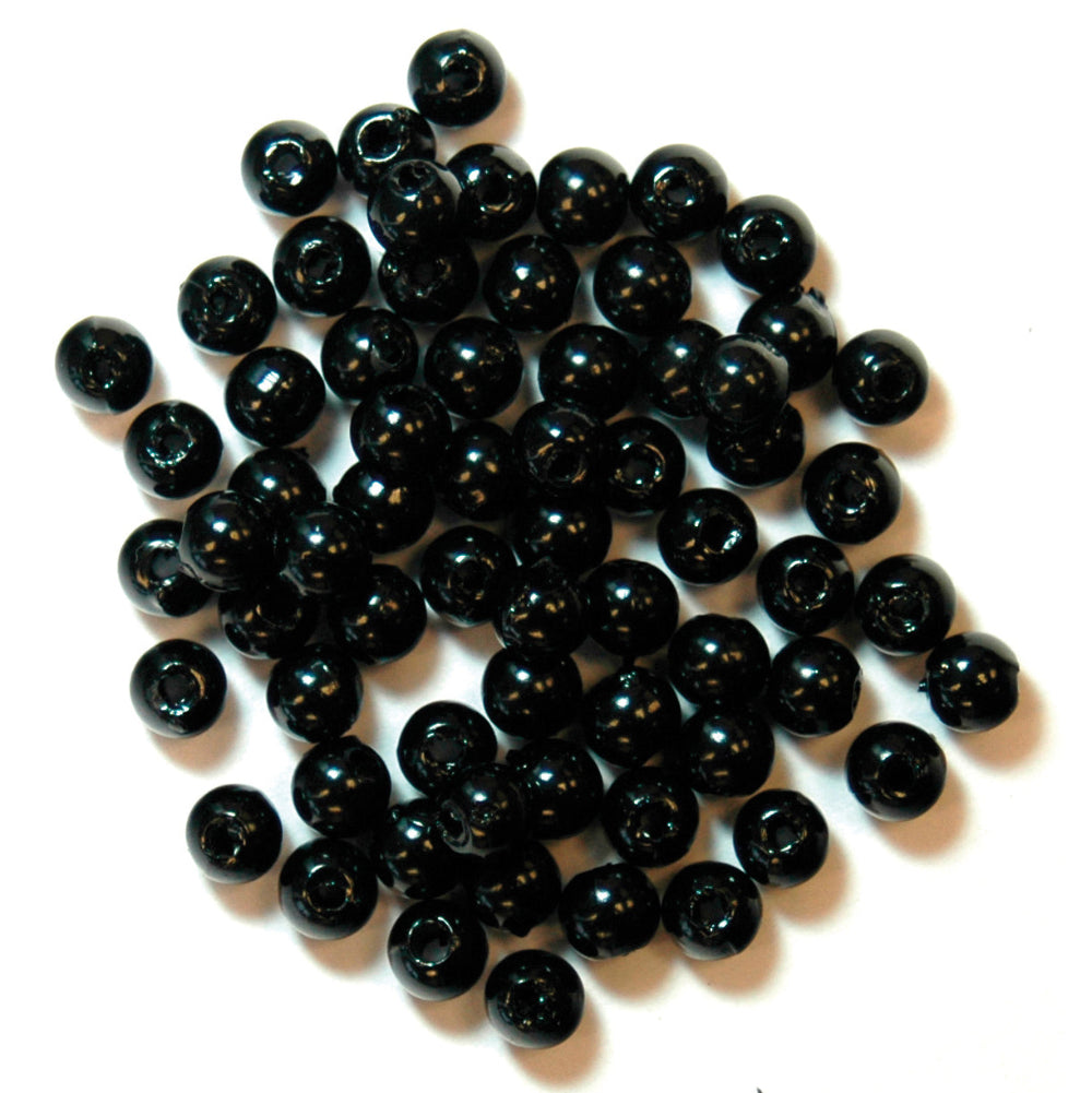 Trimits Extra Value Pearl Beads 3 mm Black