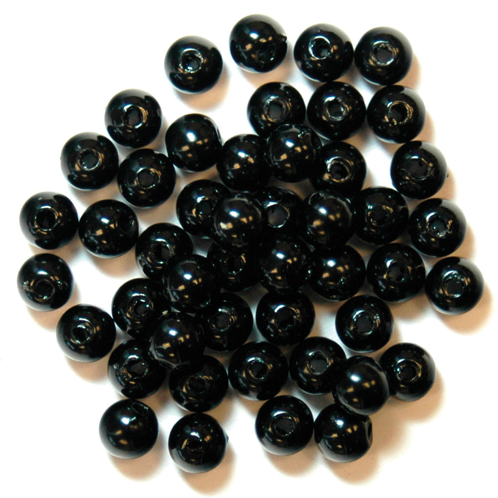 Trimits Extra Value Pearl Beads 5 mm Black