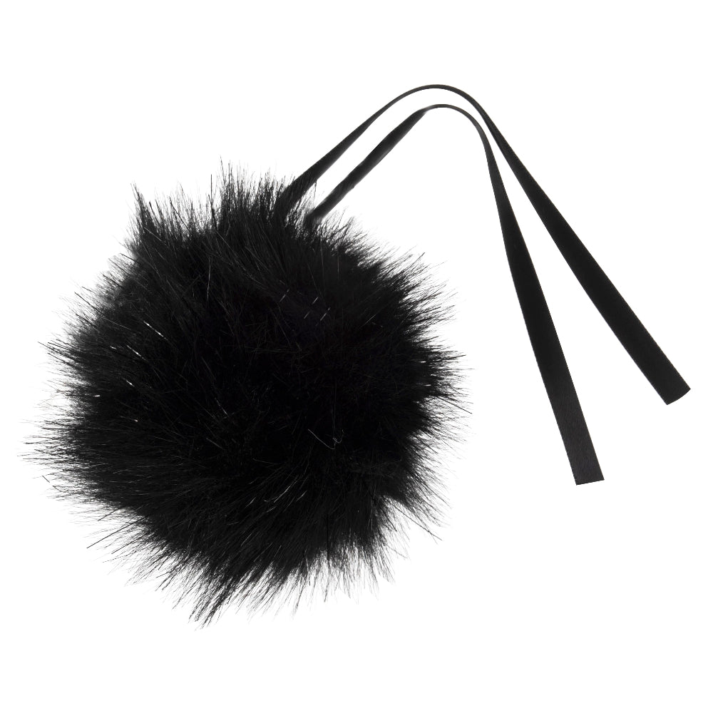 Trimits Faux Fur Pompom Black
