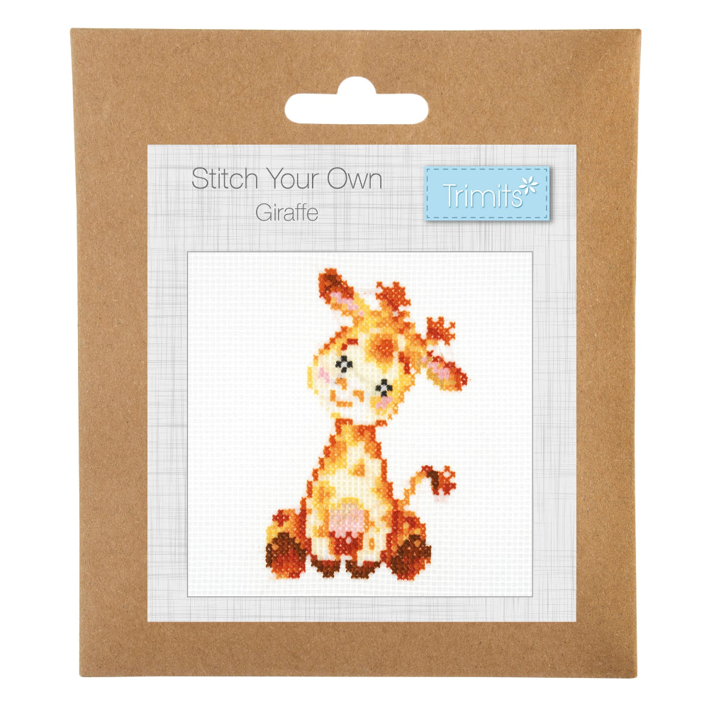 Trimits Mini Giraffe Cross Stitch Kit
