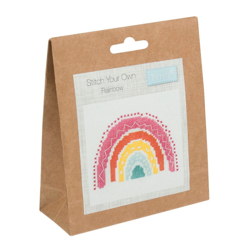 Trimits Mini Rainbow Cross Stitch Kit