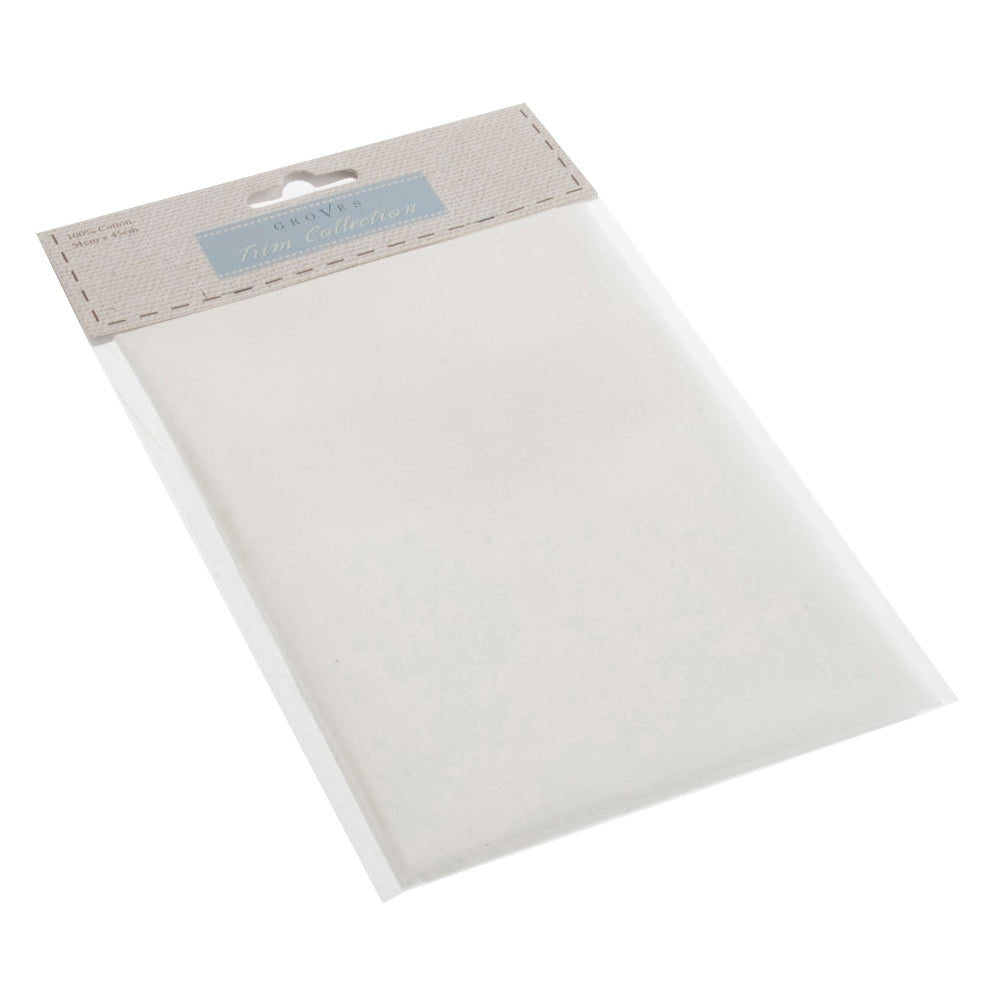 Trimits 100% Cotton Natural Craft Fabric for Embroidery