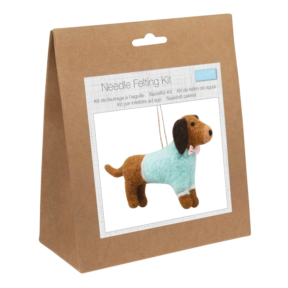 Trimits Needle Felting Kit Dachshund