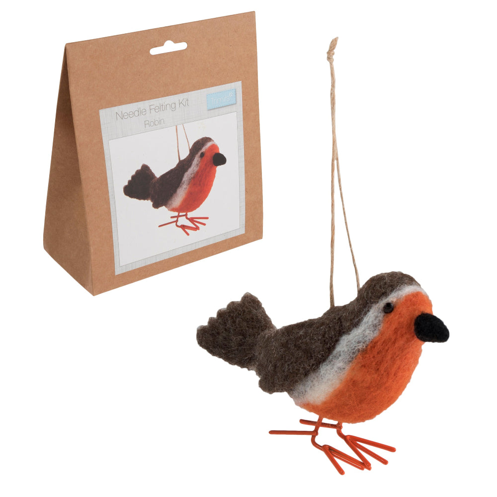 Trimits Needle Felting Kit Robin