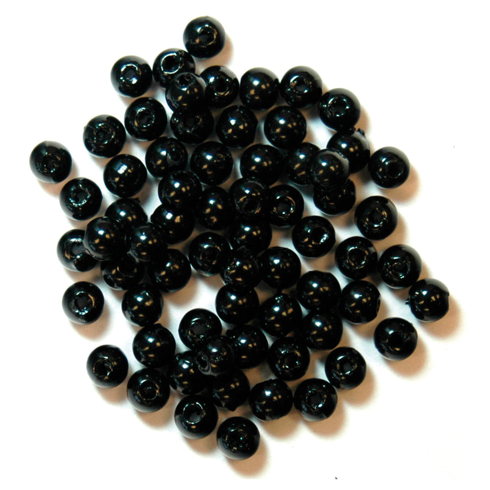 Trimits Pearl Beads 4 mm Black