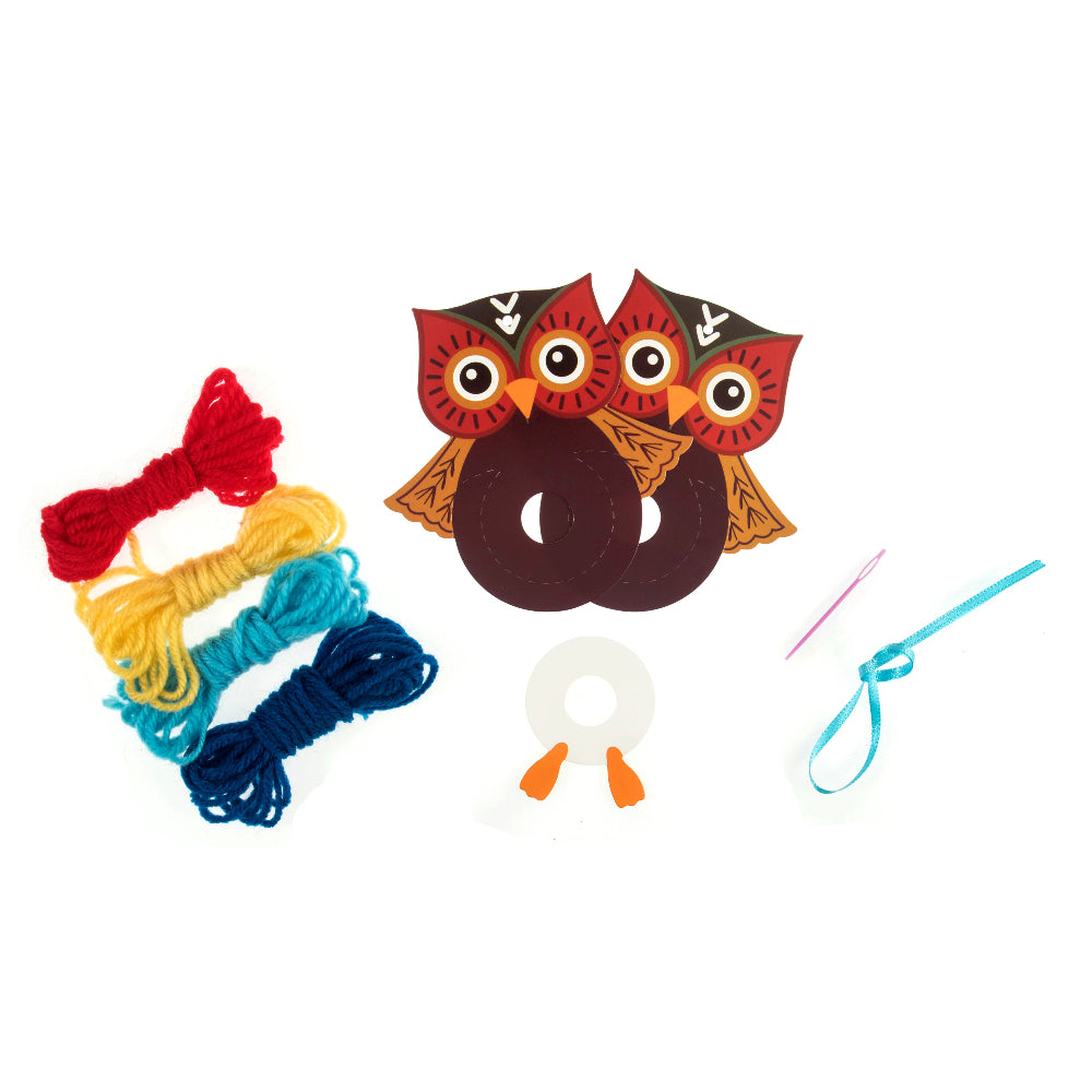 Trimits Pom Pom Owl Kit Contents