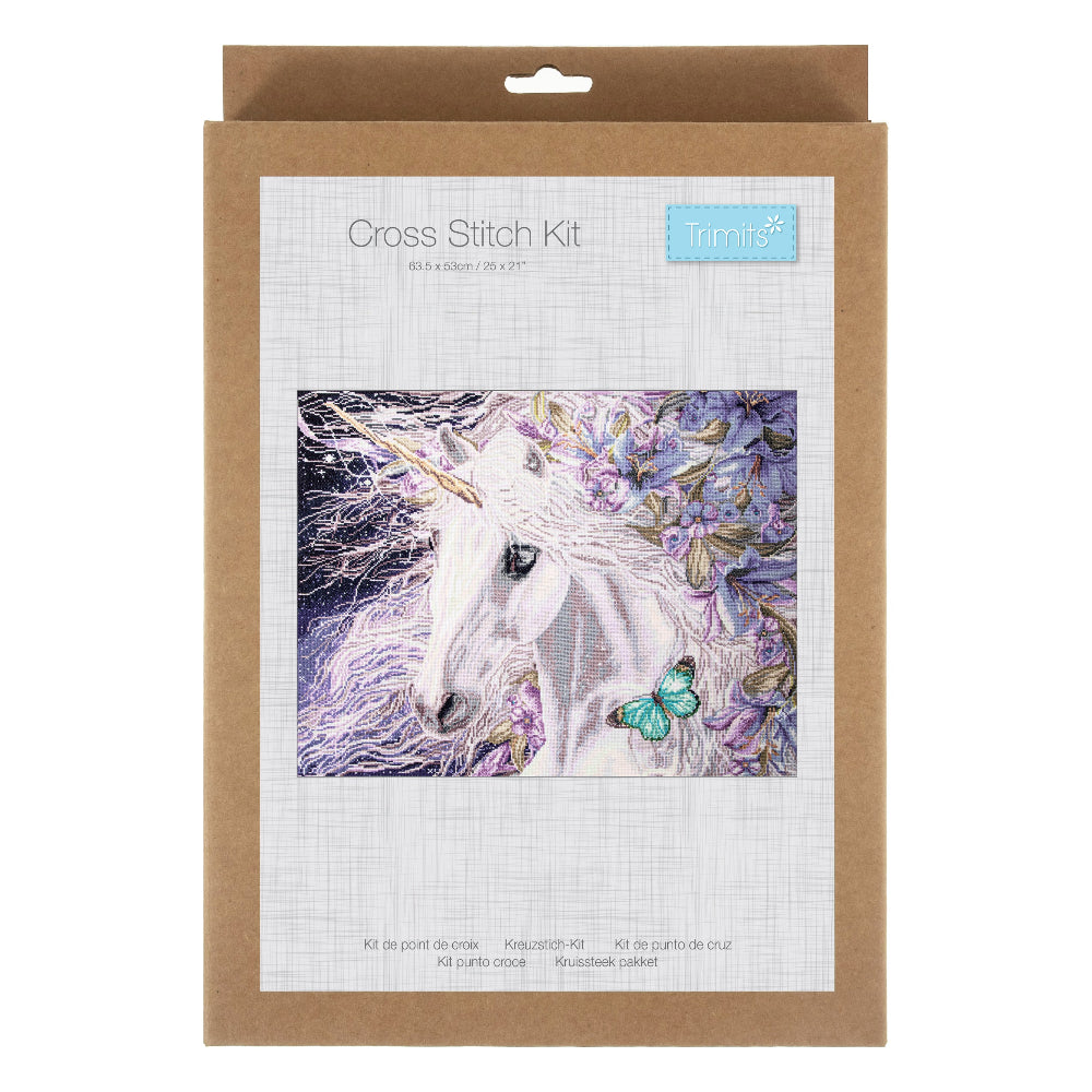 Trimits Unicorn Extra Large Cross Stitch Kit