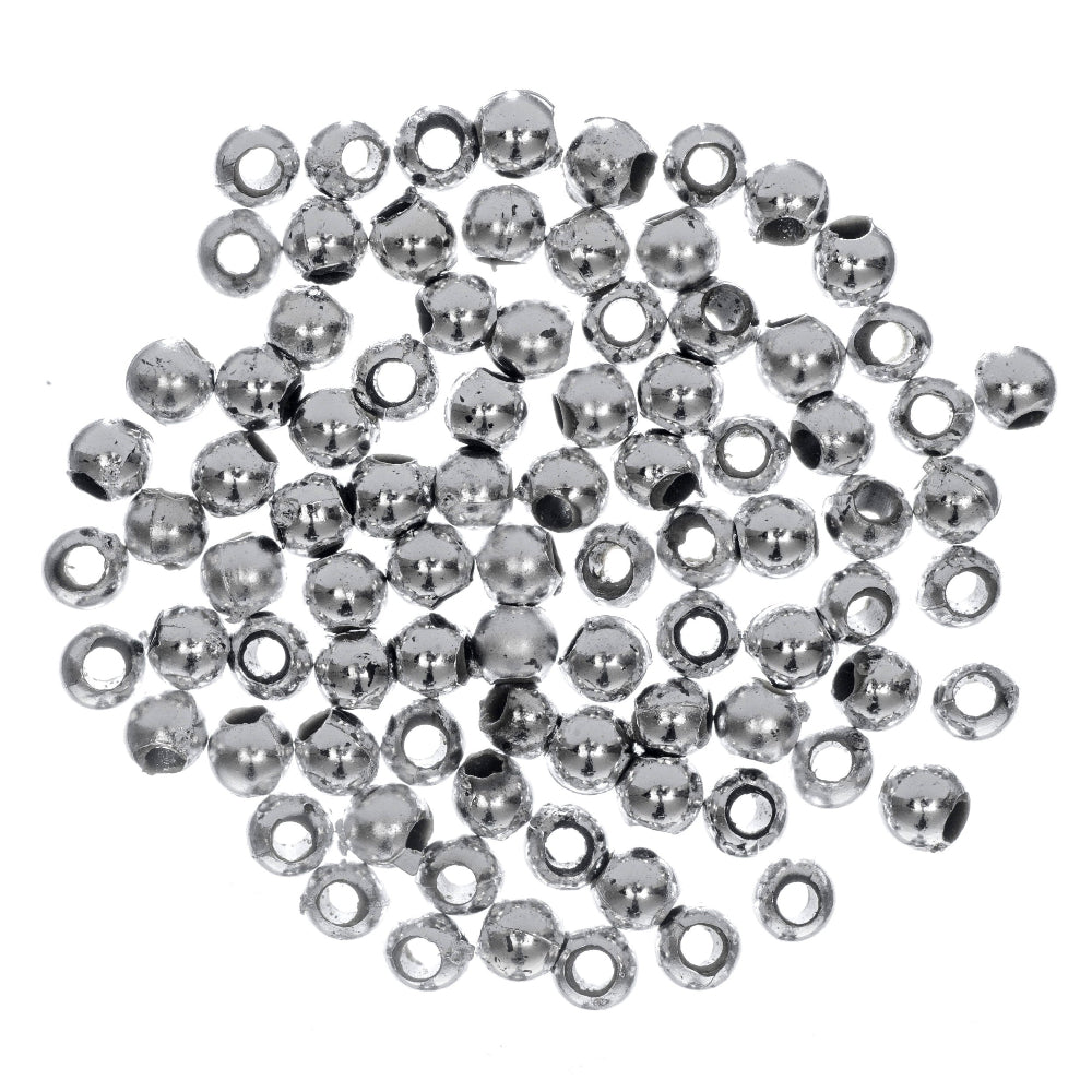 Trimits Value Plated Beads 3 mm Silver