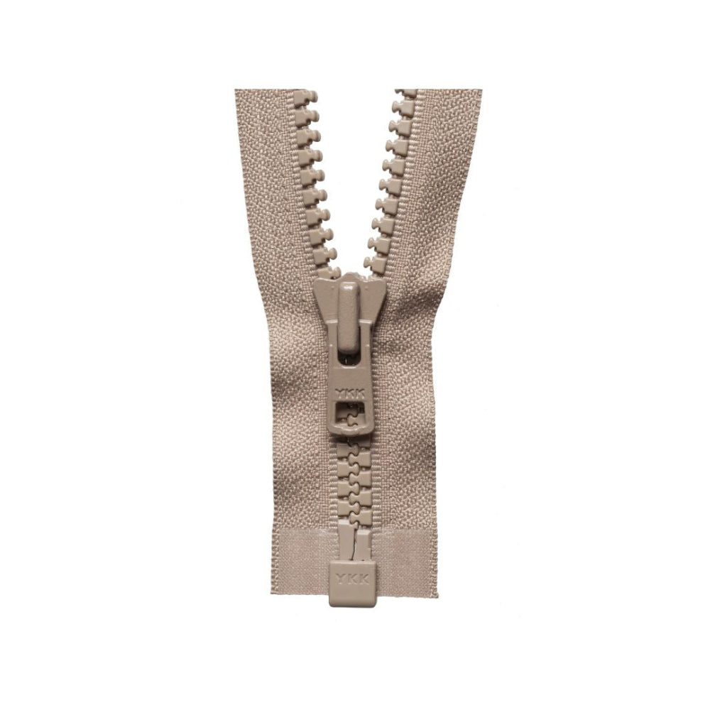 YKK Vision Heavyweight Open End Zip 66 cm Fawn