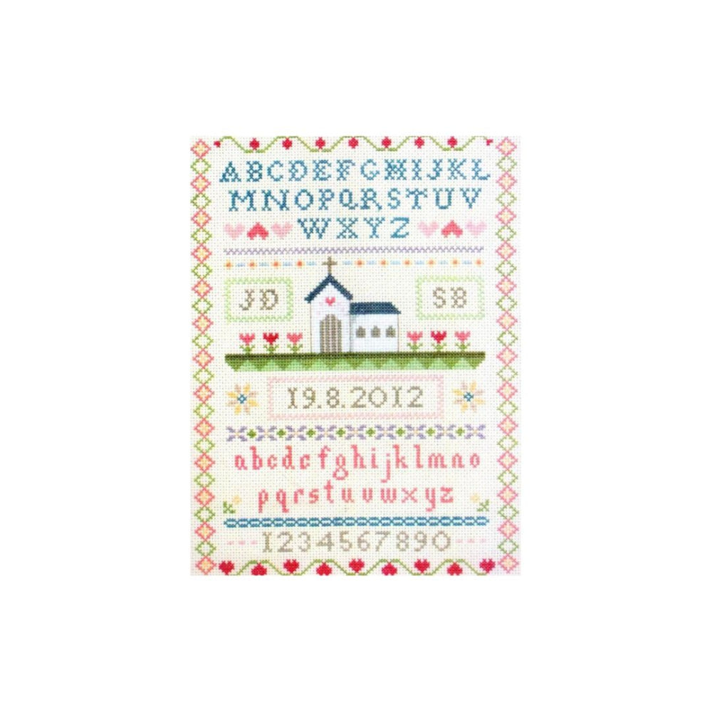 Anchor Wedding Classic Sampler Cross Stitch Kit
