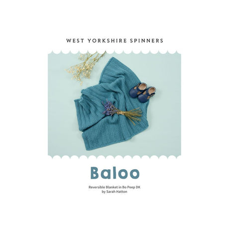 West Yorkshire Spinners Baloo Baby Blanket Knitting Pattern