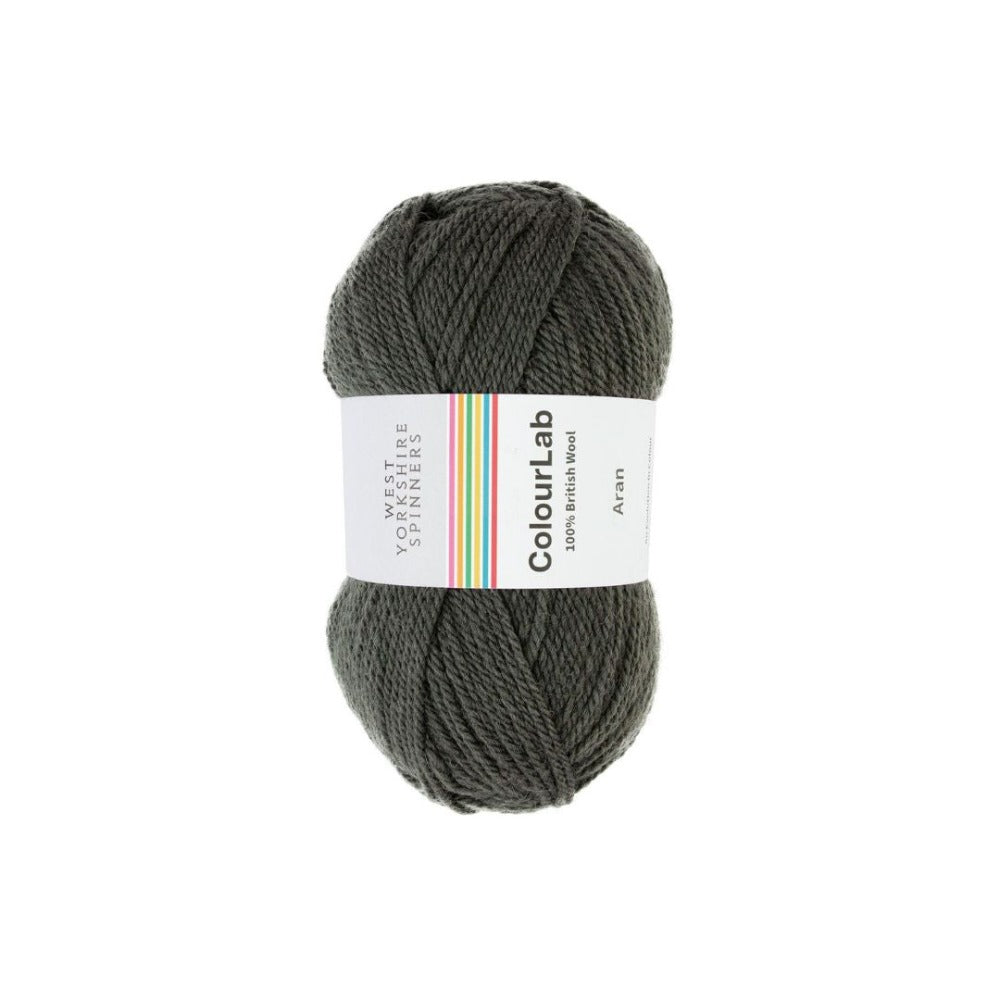 West Yorkshire Spinners Colour Lab Aran Gunmetal Grey