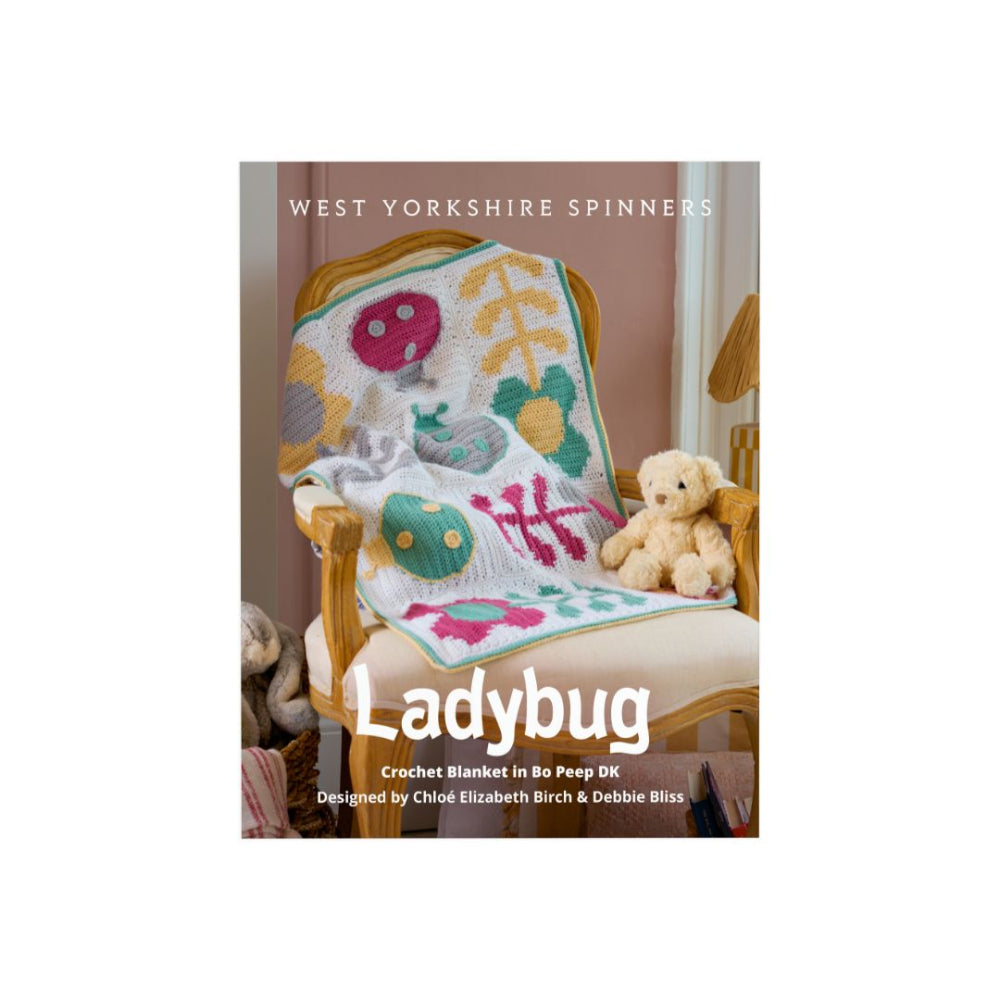 West Yorkshire Spinners Ladybug Crochet Baby Blanket Pattern