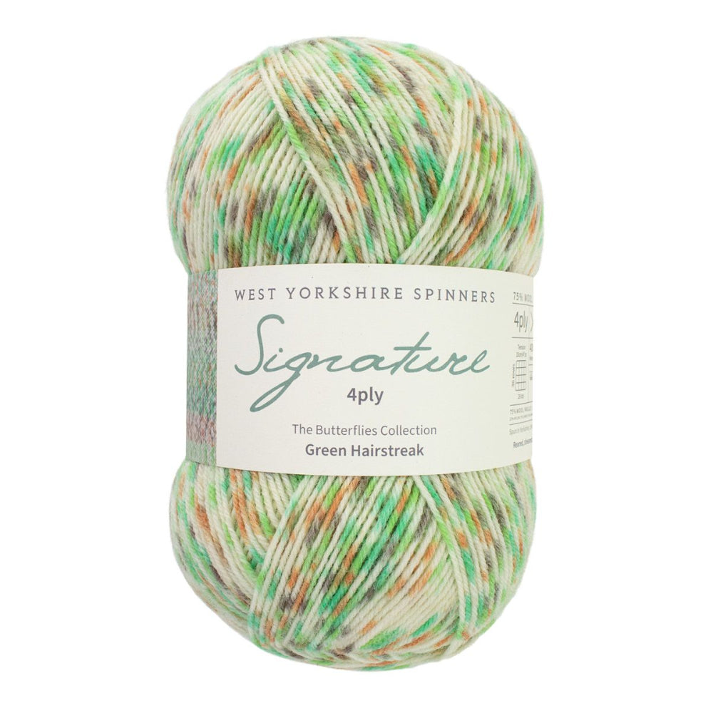 West Yorkshire Spinners Signature 4 Ply Green Hairstreak