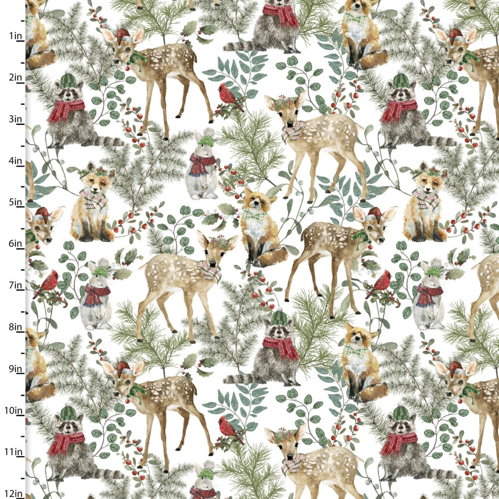 Whimsy Winter Woodland Fabric Whimsy Woodland
