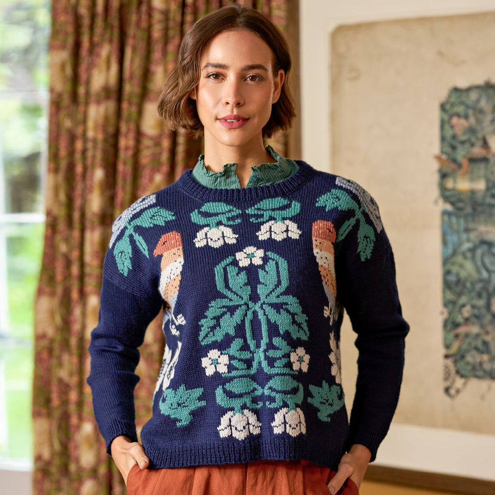 West Yorkshire Spinners Morris DK Bird Jumper