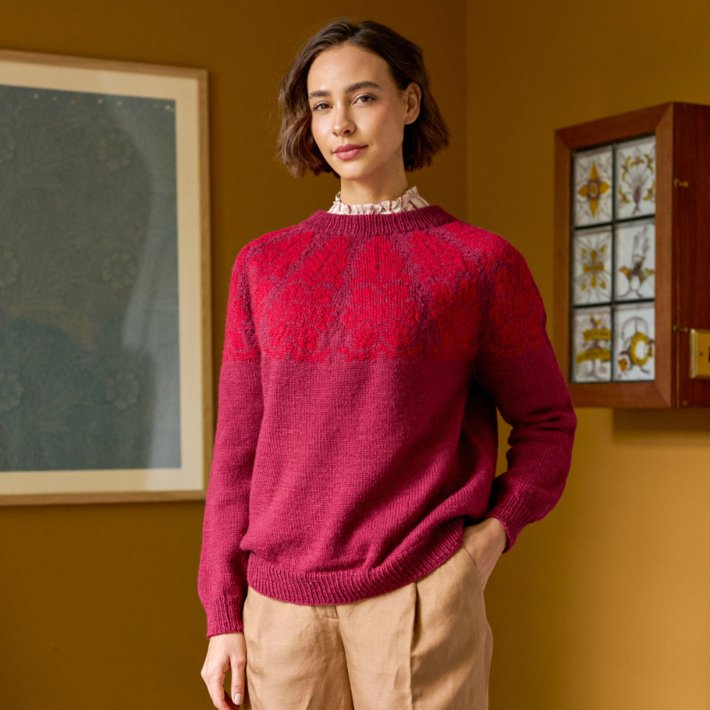 West Yorkshire Spinners Morris DK Marigold Jumper