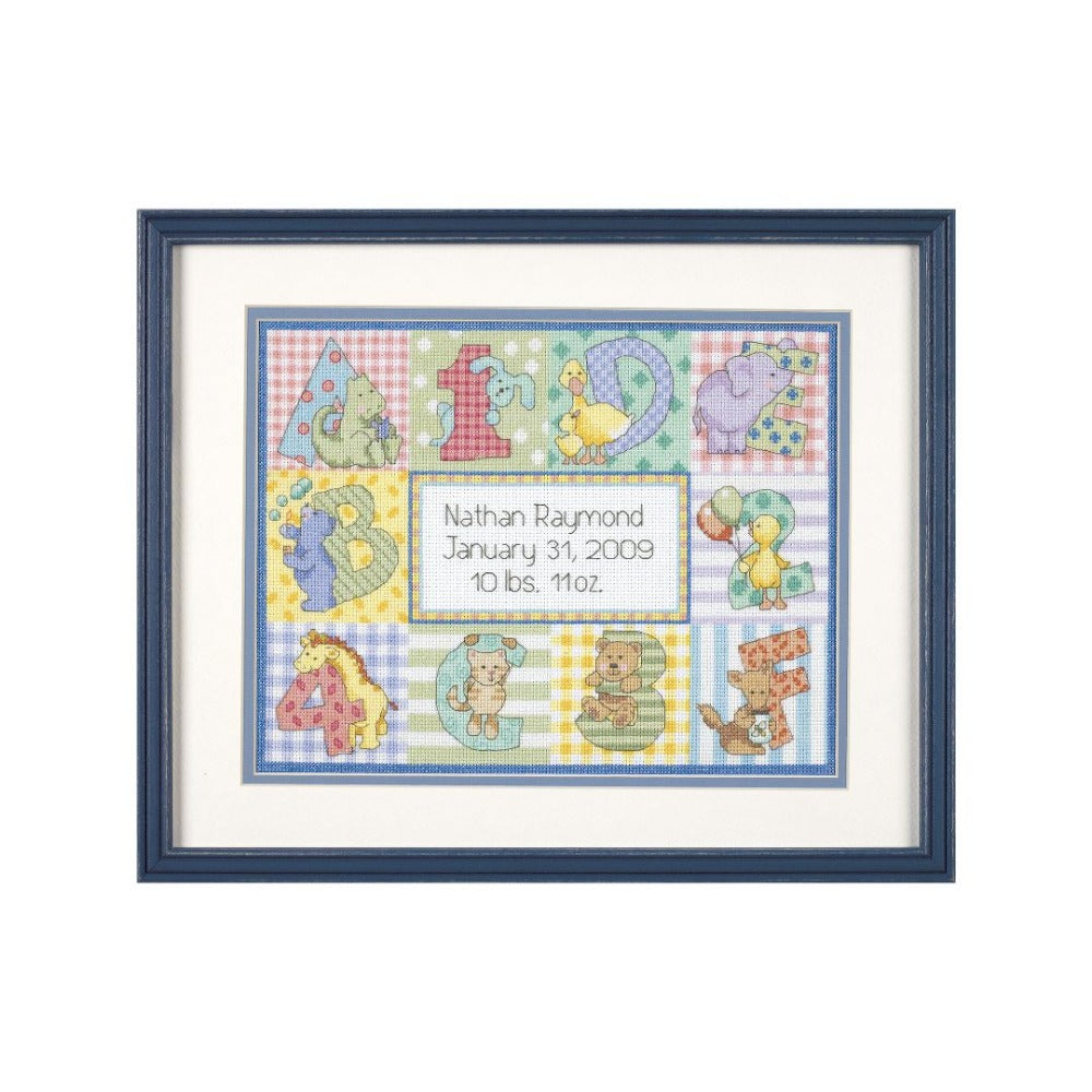 Zoo Alphabet Cross Stitch Kit
