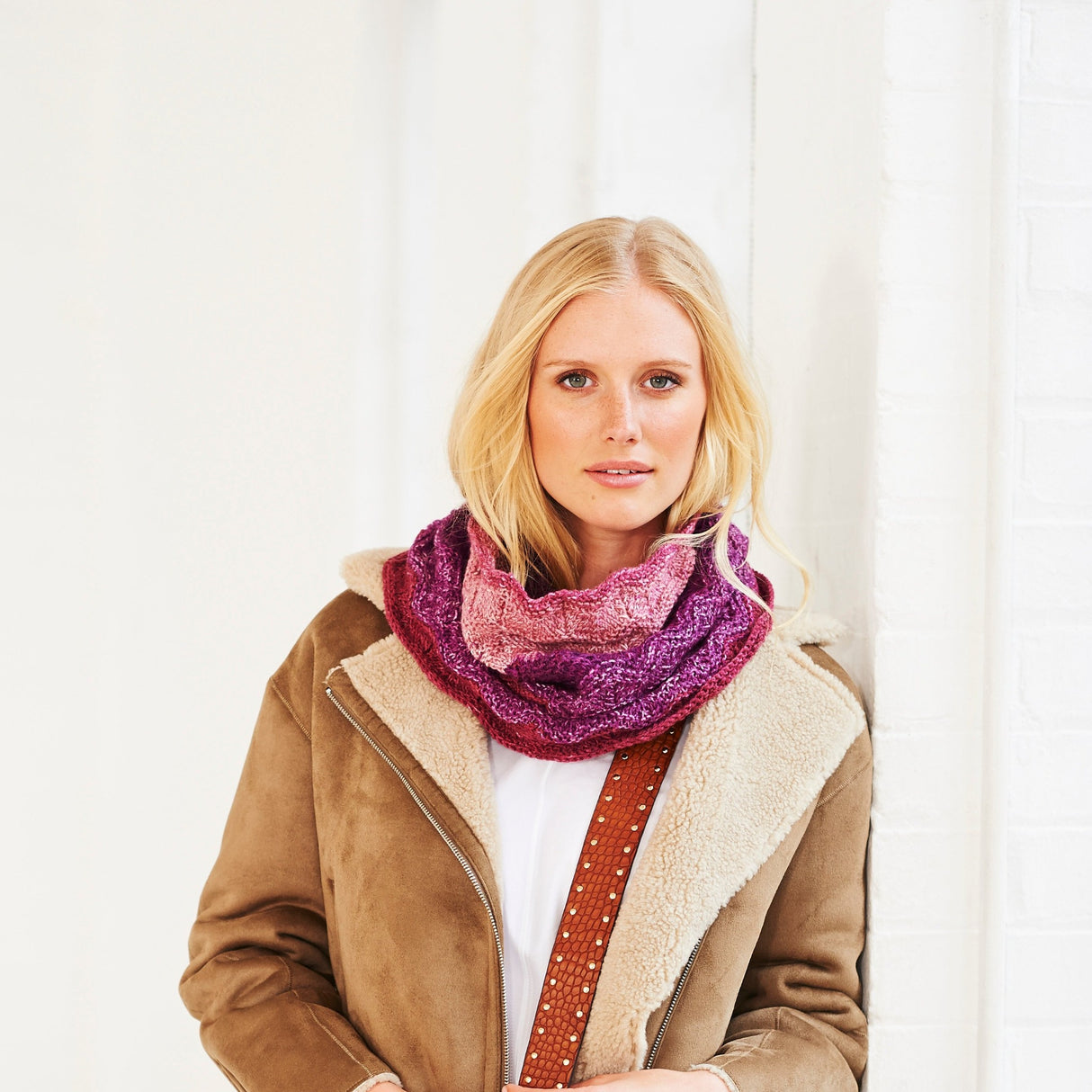 Stylecraft DK Cowl Knitting Pattern 9486