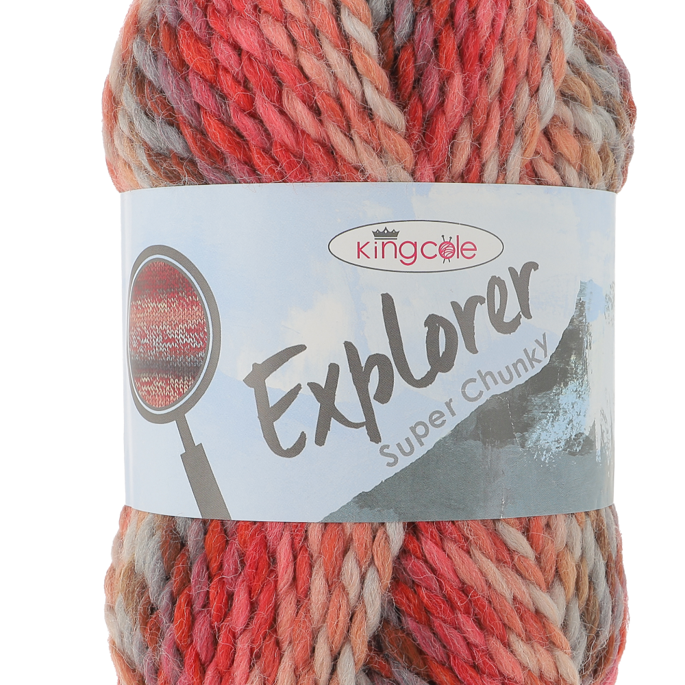 King Cole Explorer 1784301 Pelote De Laine Super épaisse – 80