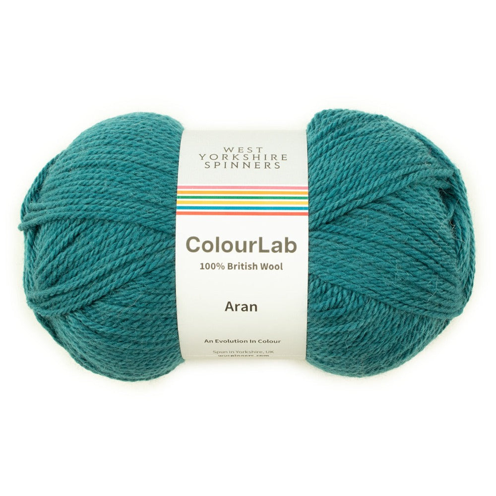 West Yorkshire Spinners Colour Lab Aran True Teal