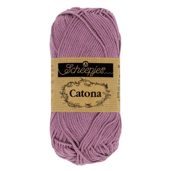 Scheepjes Catona 50g – 100% Mercerised Cotton 4 Ply Yarn for Knitting & Crochet