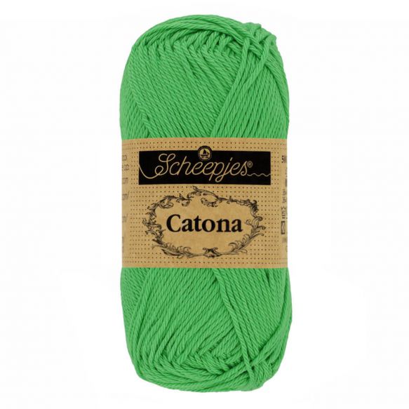 Scheepjes Catona 50g – 100% Mercerised Cotton 4 Ply Yarn for Knitting & Crochet