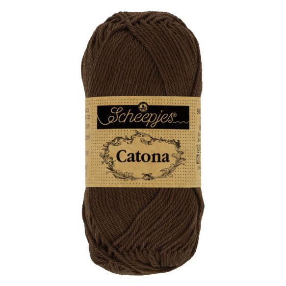 Scheepjes Catona 50g – 100% Mercerised Cotton 4 Ply Yarn for Knitting & Crochet