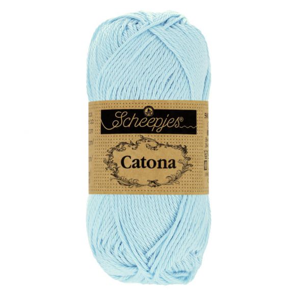 Scheepjes Catona 50g – 100% Mercerised Cotton 4 Ply Yarn for Knitting & Crochet