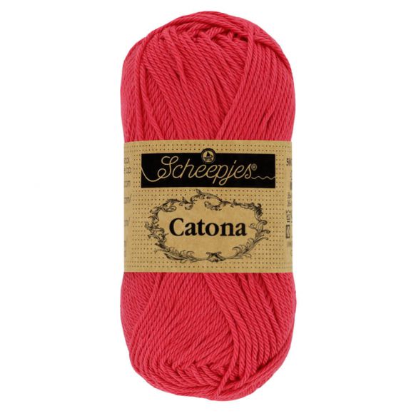 Scheepjes Catona 50g – 100% Mercerised Cotton 4 Ply Yarn for Knitting & Crochet