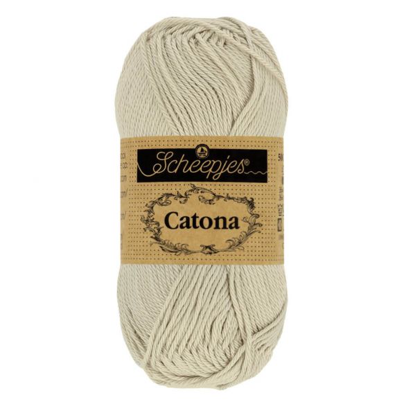 Scheepjes Catona 50g – 100% Mercerised Cotton 4 Ply Yarn for Knitting & Crochet