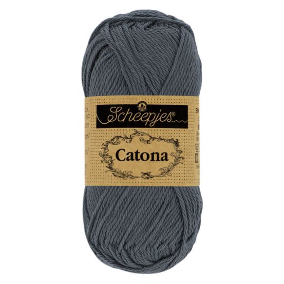 Scheepjes Catona 50g – 100% Mercerised Cotton 4 Ply Yarn for Knitting & Crochet