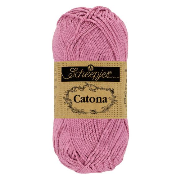 Scheepjes Catona 50g – 100% Mercerised Cotton 4 Ply Yarn for Knitting & Crochet