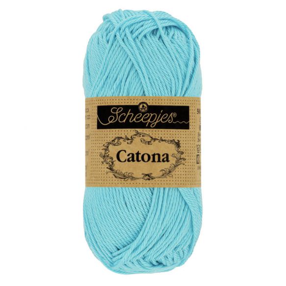 Scheepjes Catona 50g – 100% Mercerised Cotton 4 Ply Yarn for Knitting & Crochet