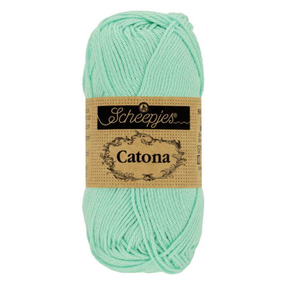 Scheepjes Catona 50g – 100% Mercerised Cotton 4 Ply Yarn for Knitting & Crochet