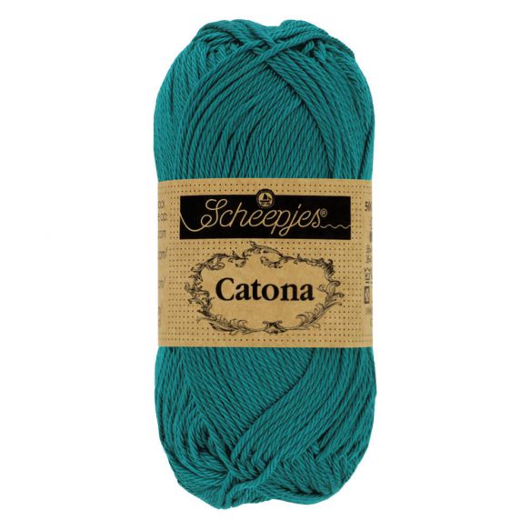 Scheepjes Catona 50g – 100% Mercerised Cotton 4 Ply Yarn for Knitting & Crochet