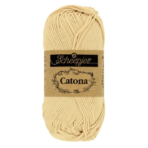 Scheepjes Catona 50g – 100% Mercerised Cotton 4 Ply Yarn for Knitting & Crochet