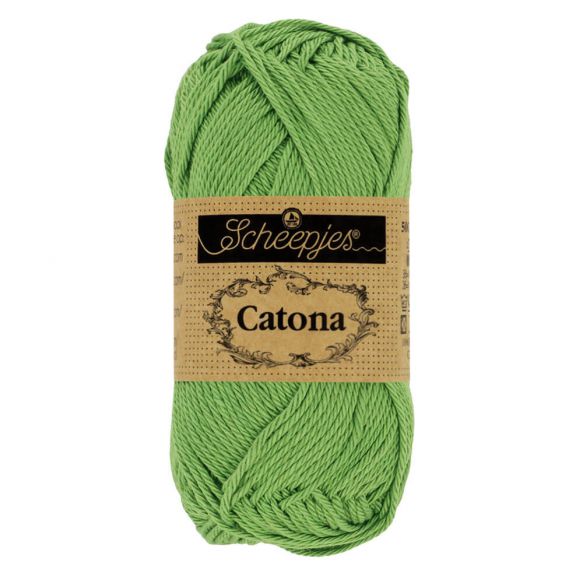 Scheepjes Catona 50g – 100% Mercerised Cotton 4 Ply Yarn for Knitting & Crochet