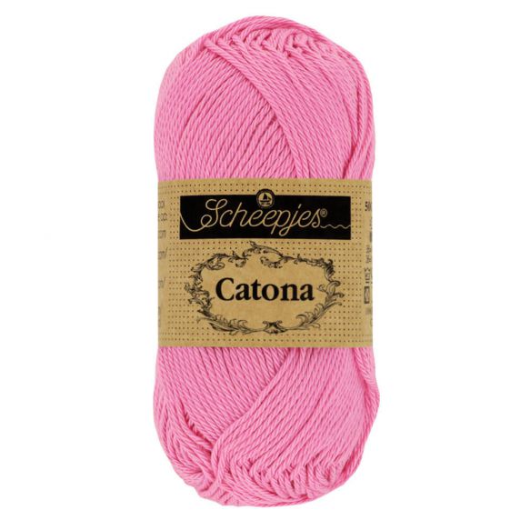 Scheepjes Catona 50g – 100% Mercerised Cotton 4 Ply Yarn for Knitting & Crochet