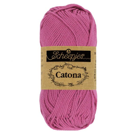 Scheepjes Catona 50g – 100% Mercerised Cotton 4 Ply Yarn for Knitting & Crochet