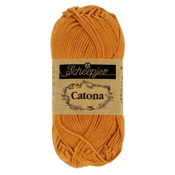 Scheepjes Catona 50g – 100% Mercerised Cotton 4 Ply Yarn for Knitting & Crochet
