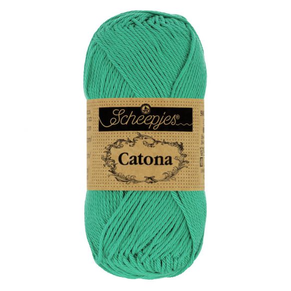 Scheepjes Catona 50g – 100% Mercerised Cotton 4 Ply Yarn for Knitting & Crochet