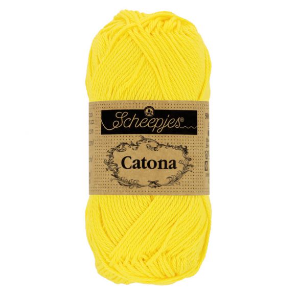 Scheepjes Catona 50g – 100% Mercerised Cotton 4 Ply Yarn for Knitting & Crochet