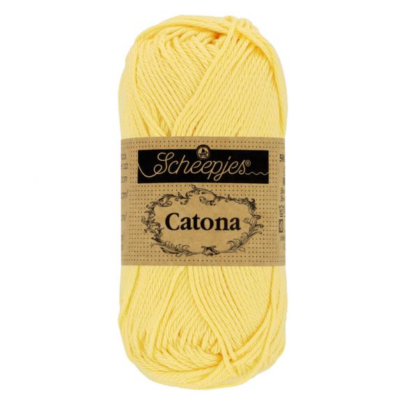Scheepjes Catona 50g – 100% Mercerised Cotton 4 Ply Yarn for Knitting & Crochet