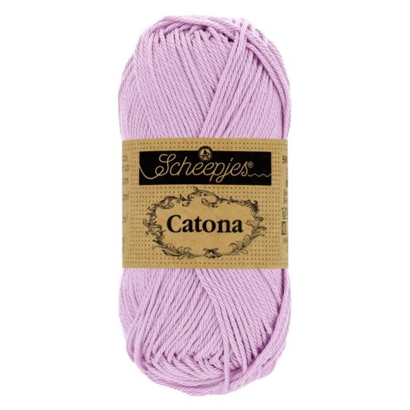 Scheepjes Catona 50g – 100% Mercerised Cotton 4 Ply Yarn for Knitting & Crochet