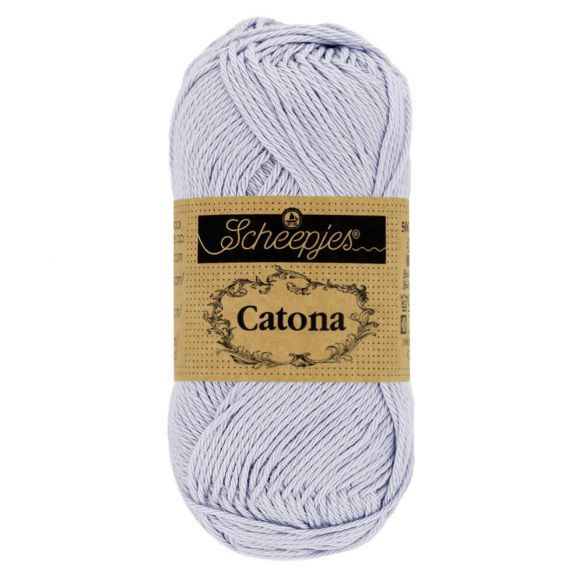 Scheepjes Catona 50g – 100% Mercerised Cotton 4 Ply Yarn for Knitting & Crochet