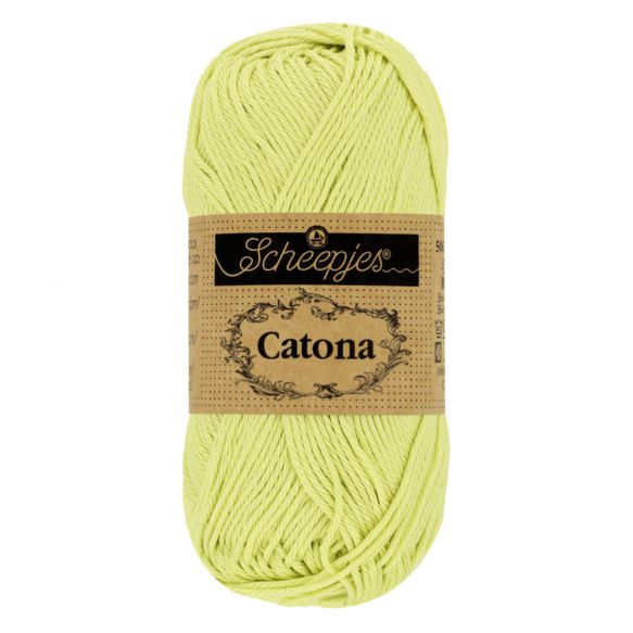 Scheepjes Catona 50g – 100% Mercerised Cotton 4 Ply Yarn for Knitting & Crochet