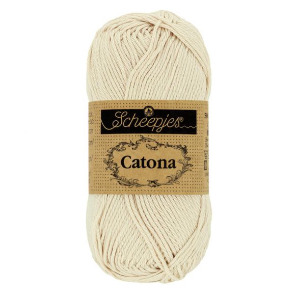 Scheepjes Catona 50g – 100% Mercerised Cotton 4 Ply Yarn for Knitting & Crochet